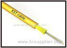Kevlar Yarn Strengthen SM 4 Core Fiber Optic Cable With PVC Outsheath