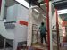 Mono cyclone powder coating PVC booth