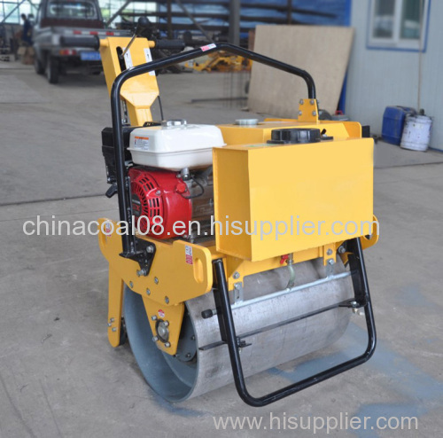 ZMYL-D600 New walk behind 5.5HP single drum vibration road roller