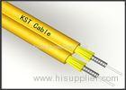 Kevlar Yarn Tight Buffer Fiber Optic Cable Steel Type Fiber Optic ArmoredCable