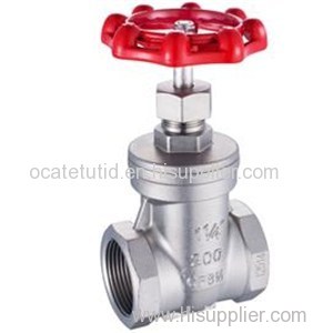 Stainless Steel Female Thread Gate Valve