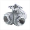 Female Thread Tee Ball Valve