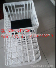 Plastic poultry eggs transport crate