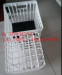 Plastic poultry eggs transport crate
