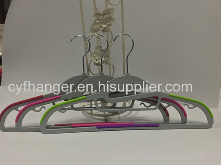 31CM high quality multifunctional non-slip plastic hanger made in China