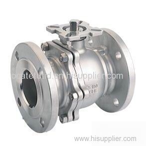 German Standard Flange Ball Valve