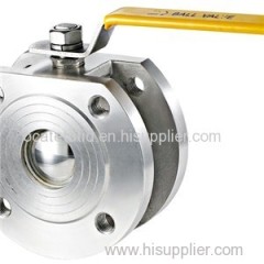 Thin Type Flange Ball Valve