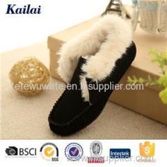 Suede Fabric Warm Shoes