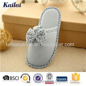 Jersey Bowknot Slipper Product Product Product