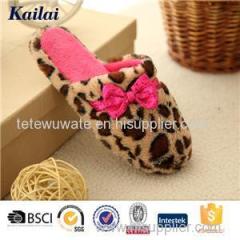 Plush Slipper For Woman