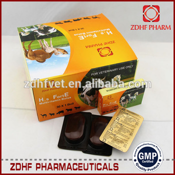 veterinary nutrition supplement vitamins bolus for cattle camels