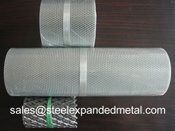 steel expanded metal raised expanded metal flattened expanded metal