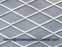 Steel Expanded Metal With Raised & Flattened Type