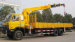 Hot sale dongfeng 6*4 8ton-12ton telescopic truck with crane