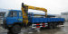 Hot sale dongfeng 6*4 8ton-12ton telescopic truck with crane