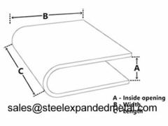 U-channel Offers Easy Handling of Expanded Metal