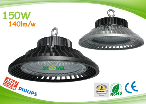 IP65 137.92lm per watt 150w UFO led industrial bells