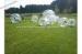 Clear TPU Human Inflatable Bumper Bubble Ball Soccer Rental With Soft Handle