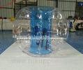 Blue Transparent Inflatable Bubble Soccer Ball For Football Body Bumper