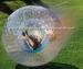 Giant PVC / TPU Inflatable Zorb Ball Crazy Soccer Bubble For Rolling Sports