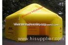 Durable Yellow Advertising Inflatable Party Tent For Event / Trade Show