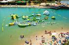 Durable 0.9mm PVC Tarpaulin Inflatable Blow Up Water Park forAdvertising