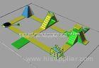 Adults Giant Lake Inflatable Floating Water Park With Safety Valve