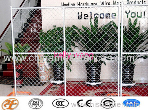 chain link mesh temporary fence;galvanized construction chain link mesh temporary fence