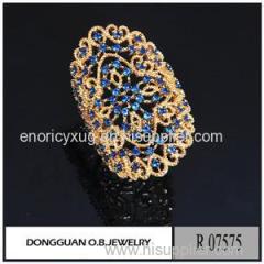 R7575 Big Size Artificial Gold Plated Jewelry