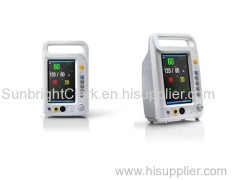 7 inch small white cheap handheld Multi-parameter Patient Monitor