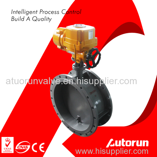 Ventilation Butterfly Valve with Ex Electric Actuator