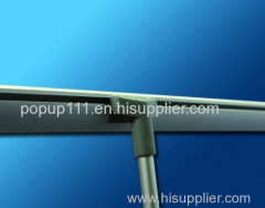L banner stand /telescopic L banner stand
