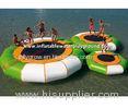 Round Water Sports Toys Inflatable Floating Water Trampoline Water Jumping Bed