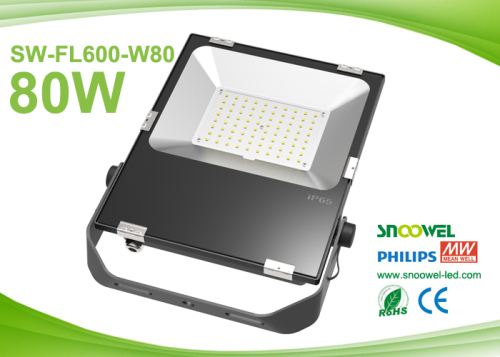 80w IP65 LED flood light with Pccooler housing