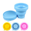silicone drinking cup with lid