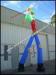 Durable Rip Stop Nylon Wacky Inflatable Arm Man For Advertisement