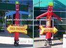 Wateproof 8ft Inflatable Advertising Small Air Dancers With Blower