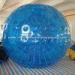 Blue 1mm PVC Inflatable Rolling Body Zorbing Ball For Adults And Kids