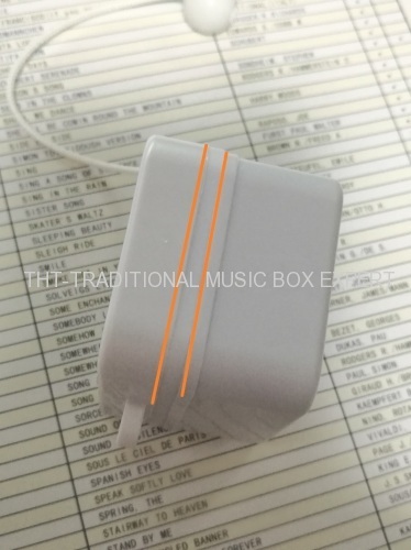 MINIATURE WATERPROOF MUSIC BOX PULL STRING