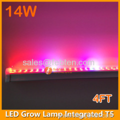 14W LED Grow Lamp Integrated T5 4FT