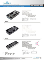 SANKEN Glass Floor Hinge Series