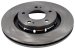 Cadillac Cimarron Brake disc rotor 4351212670;4351202220