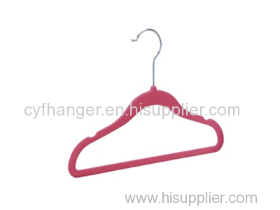 29cm Thickness red velvet with ident baby hanger non-slip