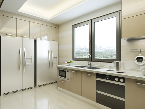 Stainless Steel Kitchen Cabinets for Waterproof Kitchen Furniture (BR-SP001)