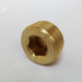 brass counter sunk head plug