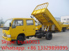 dongfeng RHD/LHD 3tons double cabs dump tipper truck for sale