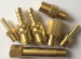 Brass hose barb fitting