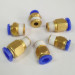 Pneumatic quick connector water for plastic injection mold