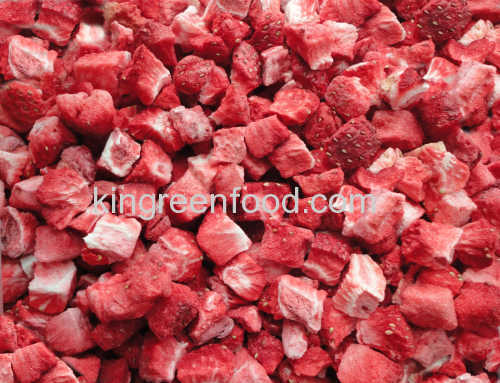 freeze dried strawberry dices