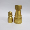 Hydraulic fittings brass fluid coupling oxygen fittings